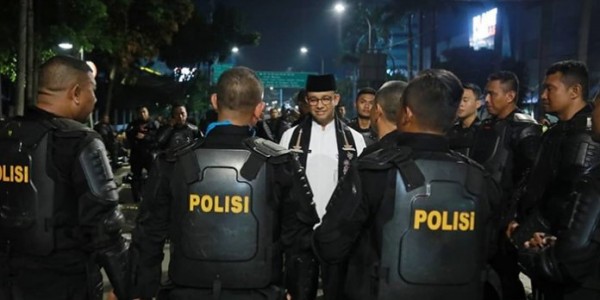 Pos Polisi Sabang Yang Terbakar Saat Kerusuhan Akan Dibangun Kembali