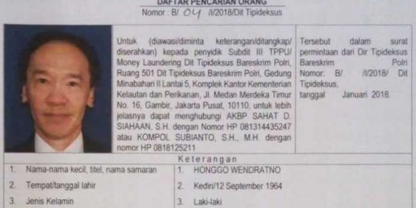 Polri Kejar Koruptor 38 Triliun