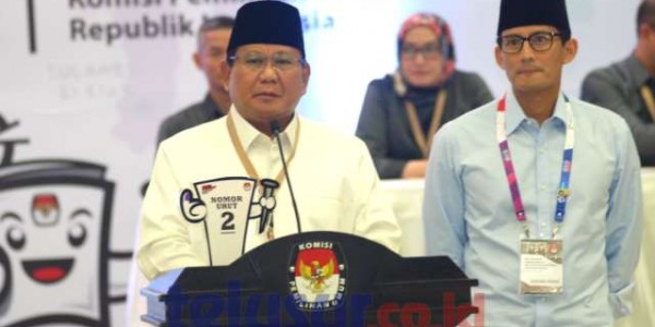 Didebat Perdana, Prabowo-Sandi Bawa Misi Ketidakadilan