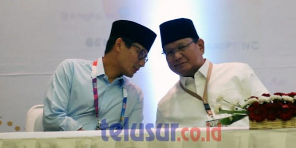 Terbiasa Berdiskusi, Prabowo-Sandi Bakal Nyantai Didebat