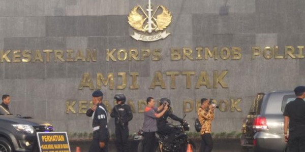 Kapolri Satroni Mako Brimob
