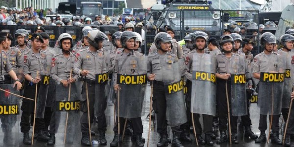 Pengundian Nomor Urut Capres-Cawapres, 3.886 Aparat Jaga Kantor KPU