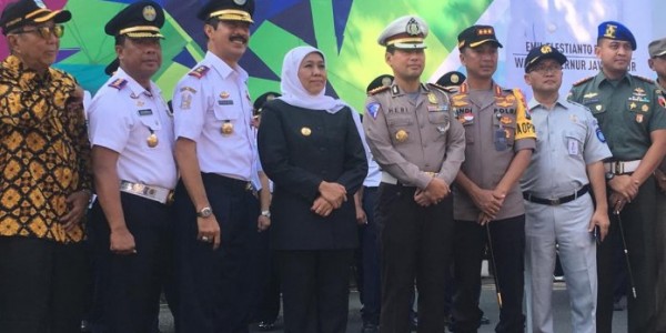 Khofifah Harap Layanan Arus Mudik di Jatim Berjalan Baik