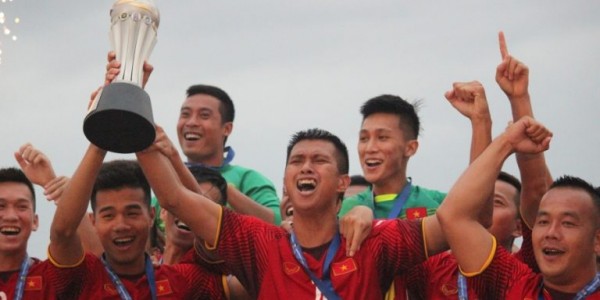 Vietnam Juara Piala AFF Sepak Bola Pantai 2018