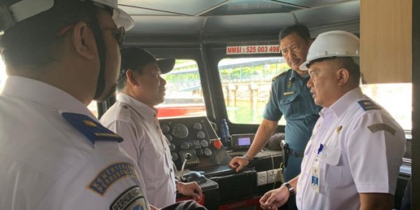 Kapal Penumpang Angkutan Lebaran 2019 di Batam Lakukan Uji Petik Kelaiklautan