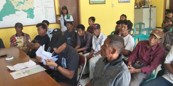 SURAT TERBUKA MASYARAKAT PETANI PADAK TALAS TELUK SANTONG KAB. SUMBAWA, PROV. NTB