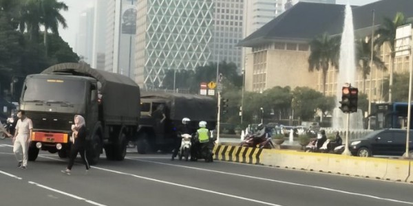 Amankan Sidang MK, Ditlantas Polda Metro Jaya Terjunkan 600 Personel