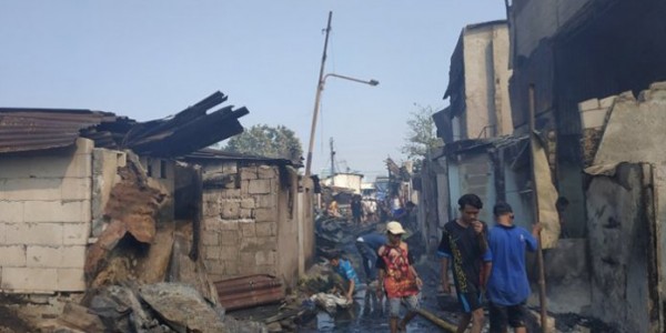 Kebakaran Di Tanah Abang Hanguskan 66 Bangunan