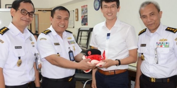 Tindak Lanjuti Kerja Sama, KCG Datangi Mabes Bakamla