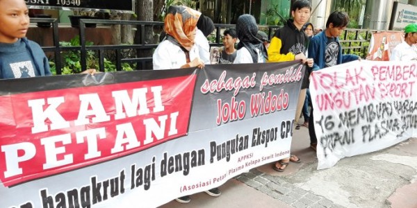 Geruduk Kantor Luhut, APPKSI Minta Menko Maritim Tolak Pemberlakuan Pungutan Ekspor CPO