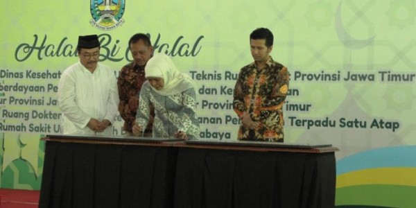 Resmikan Ruang Buffer RSUD dr Soetomo untuk Sukseskan Program Gubernur Jatim