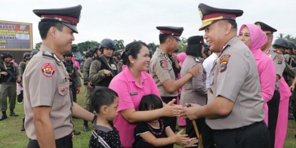 Kapolda Kalsel Pimpin Korps Raport Kenaikan Pangkat