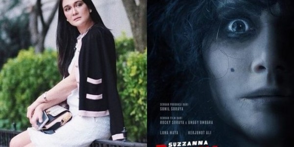 Demi Totalitas Perankan Suzzana, Luna Maya Santap Bunga Melati