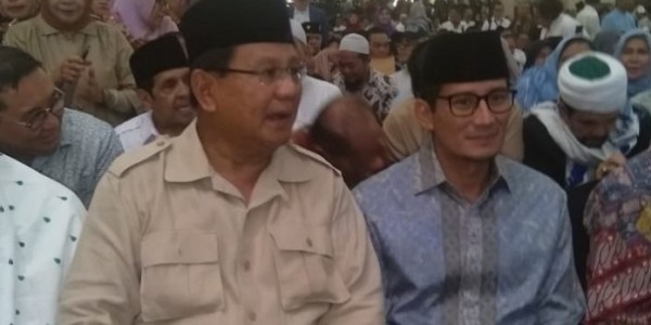 Rekapitulasi KPU: Prabowo-Sandi Menang Di Jabar