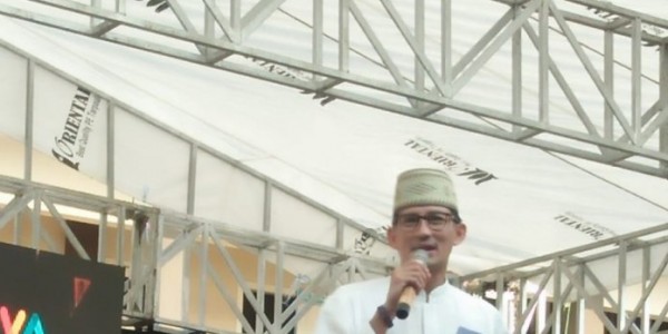 Cawapres Hadiri Tasyakuran Kemenangan Prabowo-Sandi di Kab.Bekasi