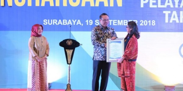 Layanan e-FLPP Kementerian PUPR Mendapat Penghargaan TOP 99 Inovasi Pelayanan Publik