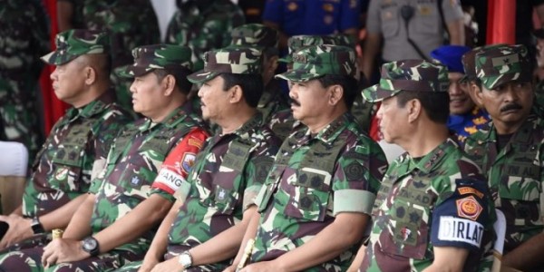 Apel Gelar Pengecekan Personel dan Materiil, Panglima Berikan Arahan