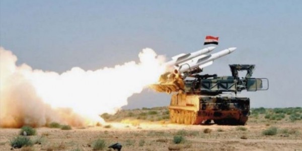 Militer Suriah Kembali Tembak Jatuh Rudal Tak Dikenal