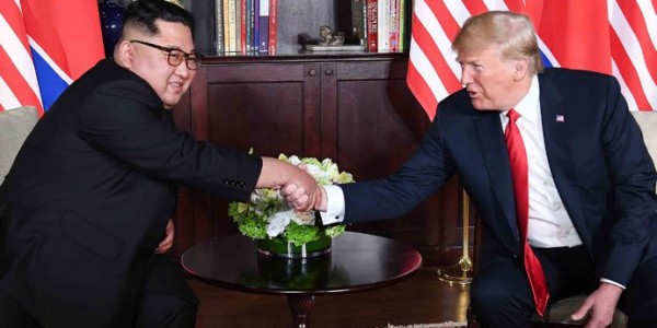 Pemerintah Sambut Baik Pertemuan Trump Dan Jong Un