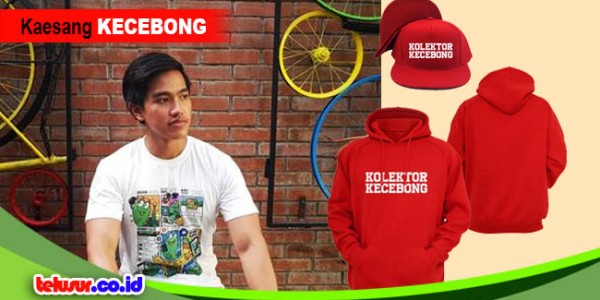 Owalaahh.. Sindiran “Kecebong” di Medsos Jadi Disain Kreatif Bisnis Kaos Kaesang