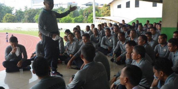 CPNS Bakamla Terima Wawasan Pelatihan Dasar Militer