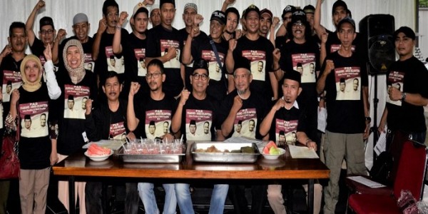 Relawan Sohib Bang Biem Deklarasi Pasangan Prabowo-Anies