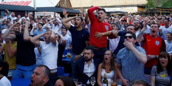 Pendukung Sempat Khawatir Inggris Tak Mampu Tumbangkan Tunisia