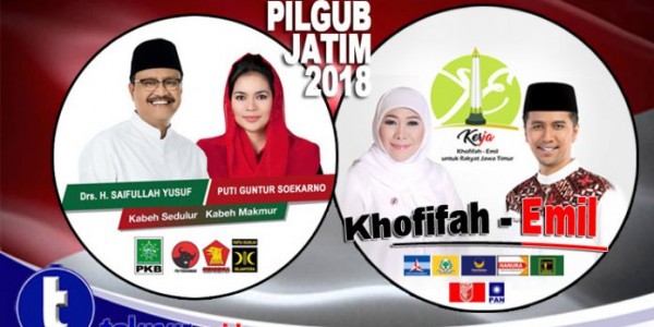 Ikuti Polling Pilkada Jatim : All NU Final, Siapa Unggul..?