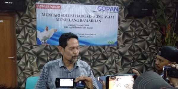 Stabilkan Harga Ayam Potong, GOPAN Siap Bersinergi dengan Pemerintah