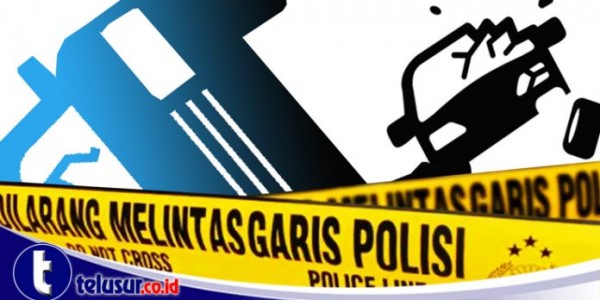 Mobil Bonek Terguling di Tol