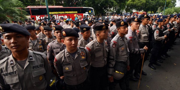 Simulasi Pengamanan Pilkada Serentak 2018 Dipusatkan di Pontianak