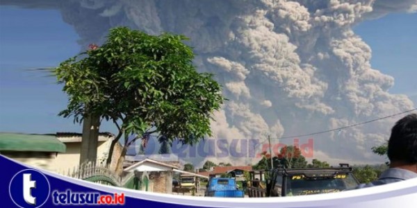 Tak Benar Ada Korban Tewas Akibat Letusan Gunung Sinabung Pagi Ini