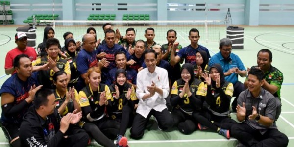 Presiden Tinjau Kesiapan Atlet Indonesia untuk Asian Para Games 2018