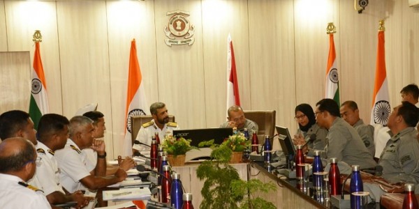 Bakamla Bahas Table Top Exersice Hadapi Ancaman Perompakan Bersama ICG