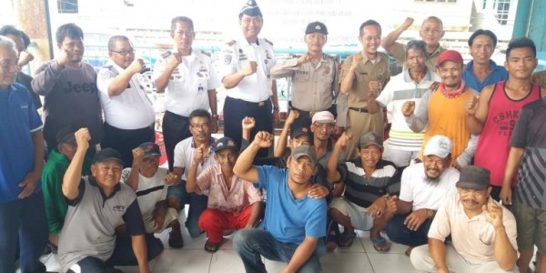 Pengukuran Dan Penertiban Pas Kecil Gratis Bagi Nelayan Kamal Muara
