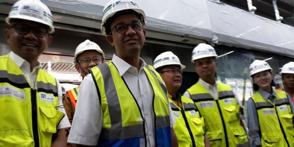 Tarif MRT, Anies: Jangan Ambil Keputusan Karena Mau Pemilu