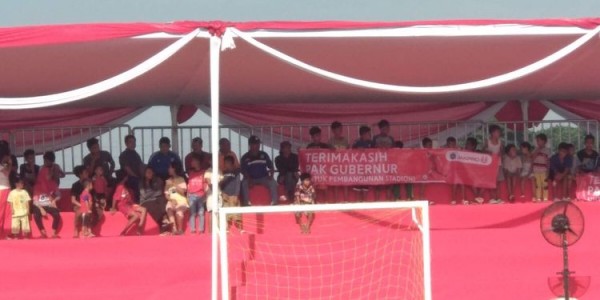 Peletakan Batu Pertama Stadion BMW, Anies: Insyaallah Mimpi Kita Jadi Kenyataan