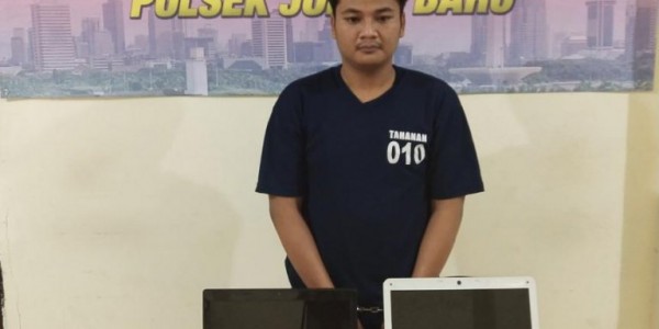 Pelaku Pencuri Rumah Kos – Kosan di Tangkap Polsek Johar Baru