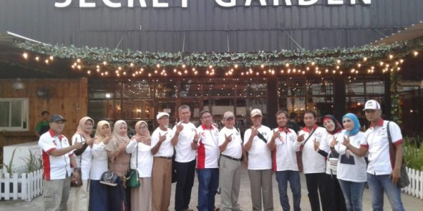 Debat Capres, GNCP Mustika Sari Nobar di Secret Garden