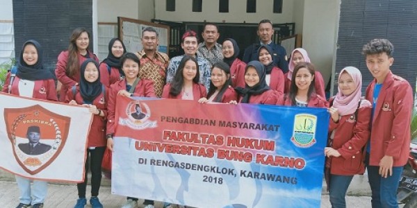 Perkuat Pemahaman Hukum, Mahasiswa UBK Diterjunkan Ke Masyarakat