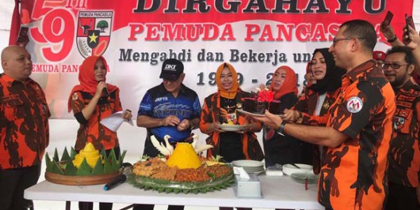 Pemuda Pancasila Gelar HUT Ke-59, Japto: Susah Senang Bersama
