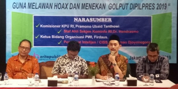 Tekan Hoax Dengan Pendidikan Politik Media
