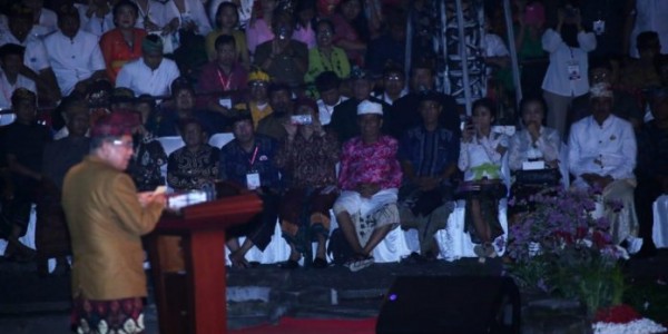 Hadiri Dharma Santi, JK Ingatkan Kerukunan dan Kedamaian NKRI