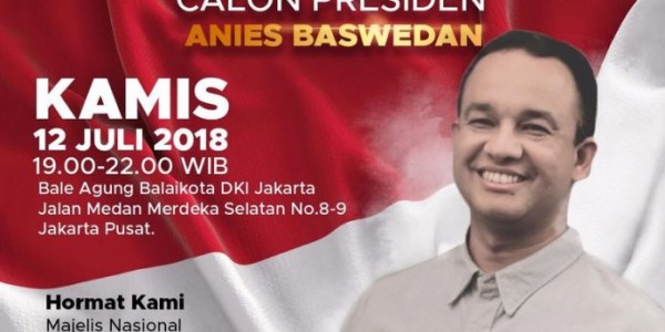 Deklarasi Anies Nyapres, KAHMI Diingatakan Tak Catut Nama HMI
