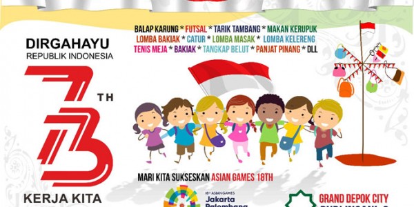 Meriahkan HUT RI, Warga Puri Insani 2 GDC Depok Gelar Berbagai Perlombaan
