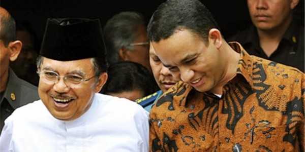 Lagi, Jusuf Kalla Antar Anies Baswedan Ke Balai Kota