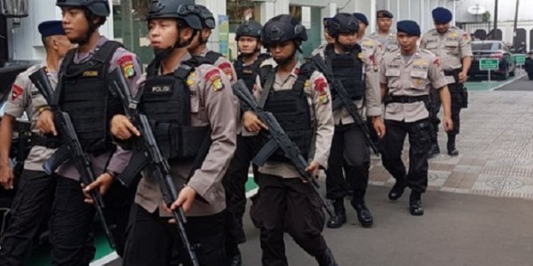 Polisi Jaga Ketat Sidang Vonis Pembubaran JAD