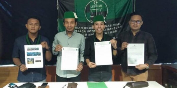 LKBHMI PB HMI Laporkan Jokowi Ke Bawaslu Atas Dugaan Kampanye di Gorontalo