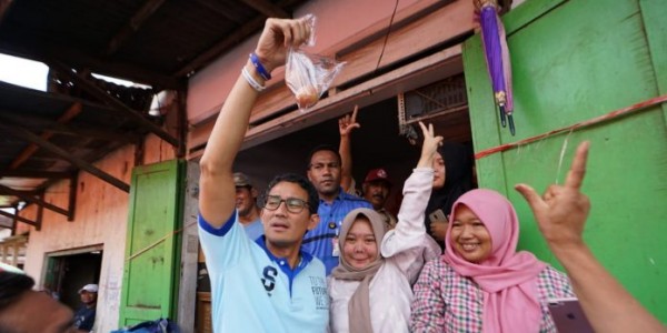 Telor Dua Butir dengan Nama Prabowo-Sandi