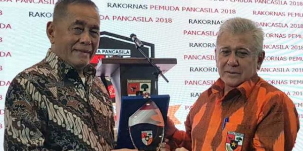 Rakornas Pemuda Pancasila, Japto: Stop Jelekkan Pemerintah